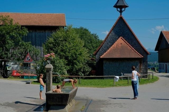 Landhaus Hickman Hopferau Buitenkant foto